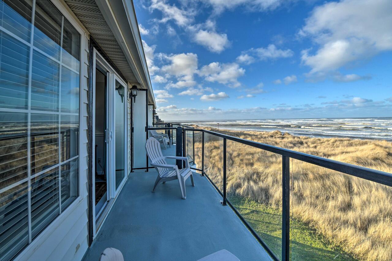 Eagles View Condo In Ocean Shores With 3 Balconies Kültér fotó